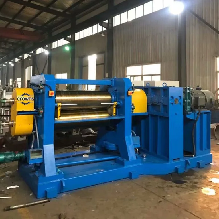 2 ロール カレンダー マシン ゴム カレンダー マシン クラウンズ Machinery