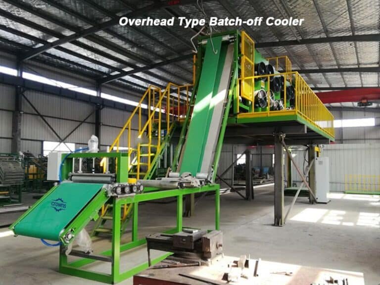 効率的なゴム冷却サイクル